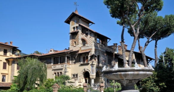 quartiere coppedè trieste a roma